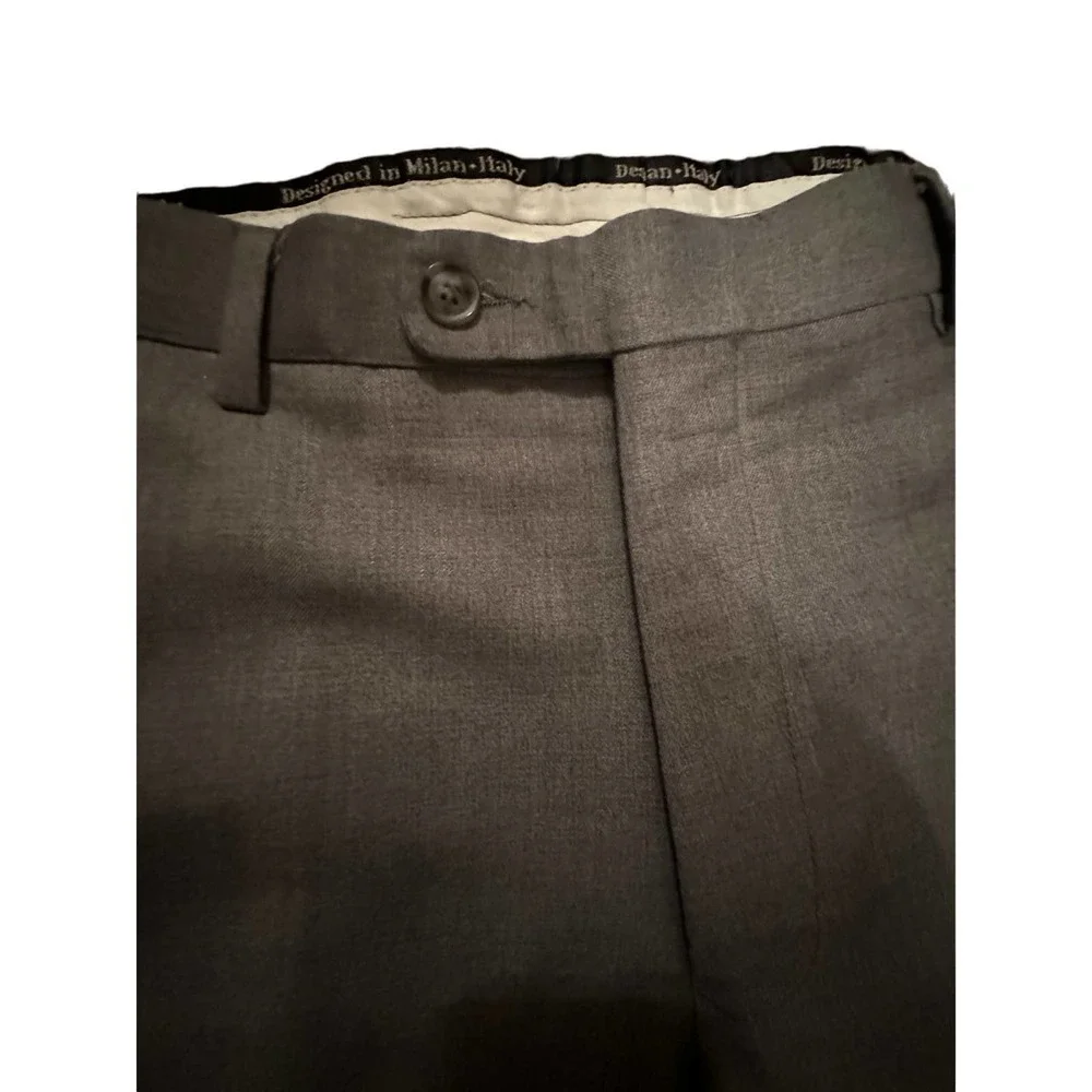 Profile Black Slim Fit Suit Grey